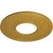 Ekena Millwork Anthony Ceiling Medallion (Canopies up to 11 5/8"), 29 3/8"OD x 11 5/8"ID x 1 1/8"P, Iridescent Gold CM29ATIGS - alternate 4